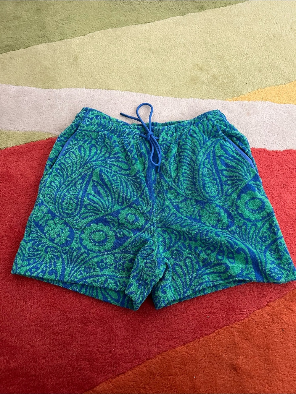 Boden Islington Towelling Shorts NWT